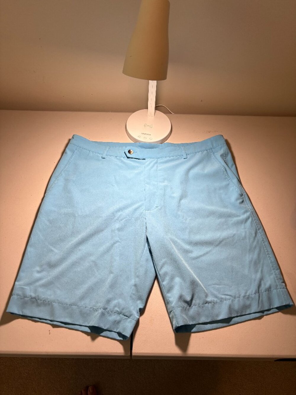 Fairway & Greene Blue golf shorts